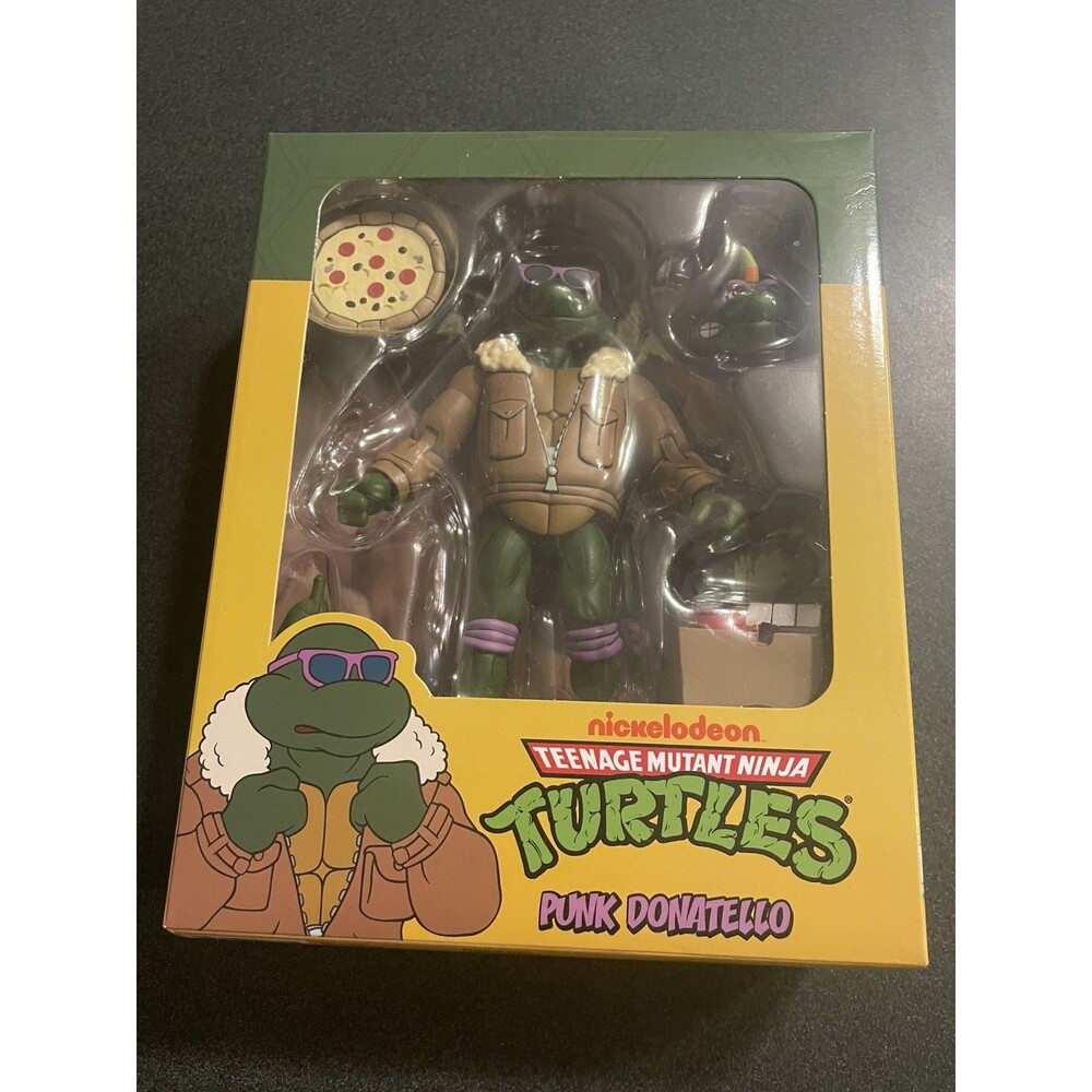 NECA TMNT Punk Donatello 7in Action Figure Nickelodeon New
